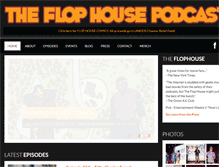 Tablet Screenshot of flophousepodcast.com